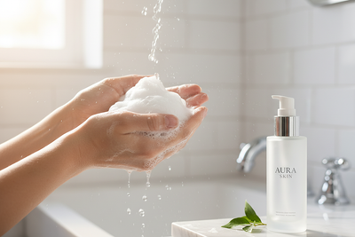 wash face